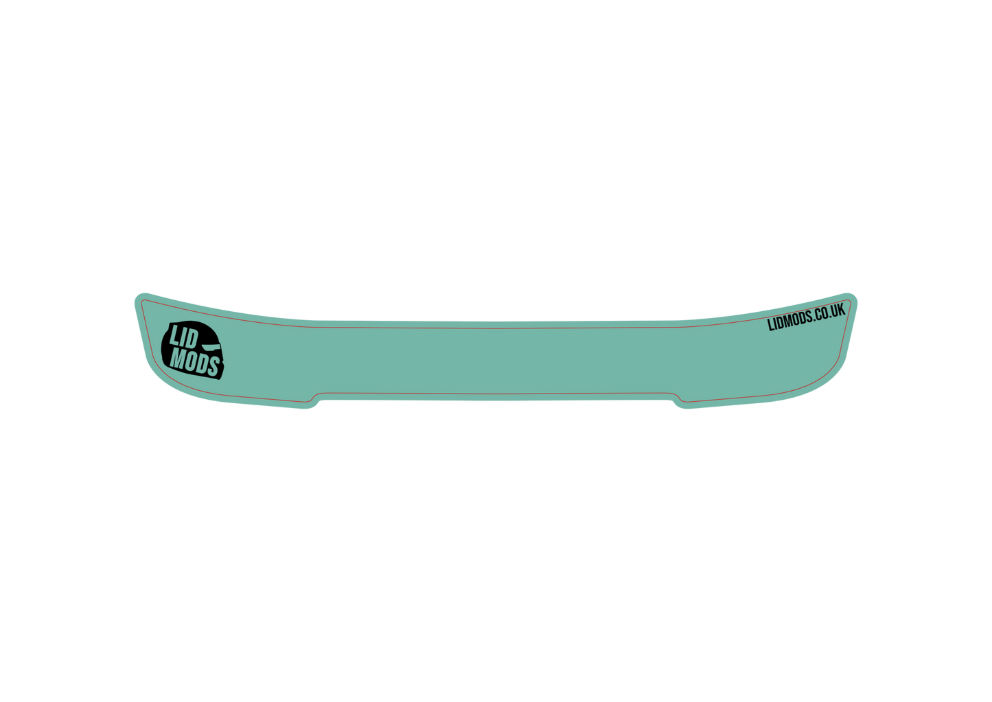 CUSTOM THICK ARAI VISOR STRIP X3 | CONFIGURE YOUR OWN