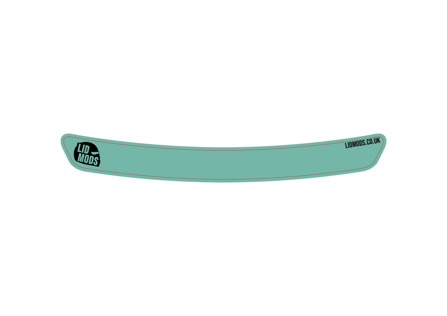 CUSTOM SLIM UNIVERSAL VISOR STRIP X3 | CONFIGURE YOUR OWN