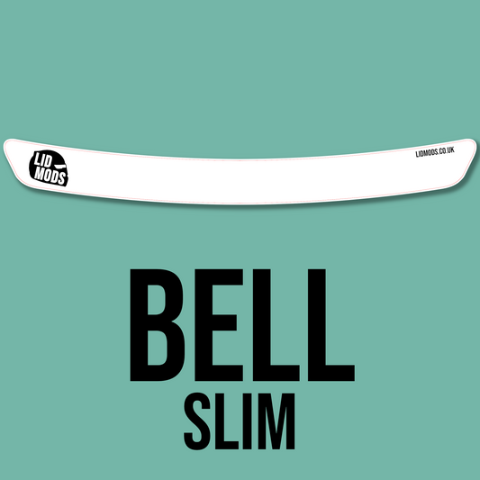 CUSTOM SLIM BELL VISOR STRIP X3 | UPLOAD YOUR OWN DESIGN