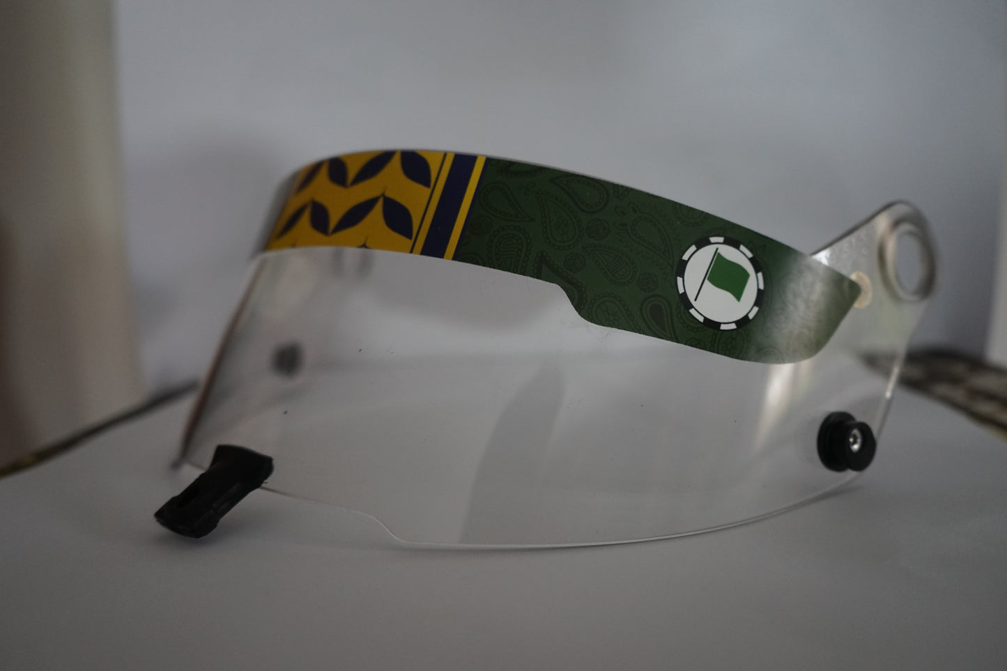 CUSTOM THICK STILO VISOR STRIP X3 | UPLOAD YOUR OWN DESIGN