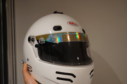 CUSTOM THICK BELL VISOR STRIP X3 | UPLOAD YOUR OWN DESIGN