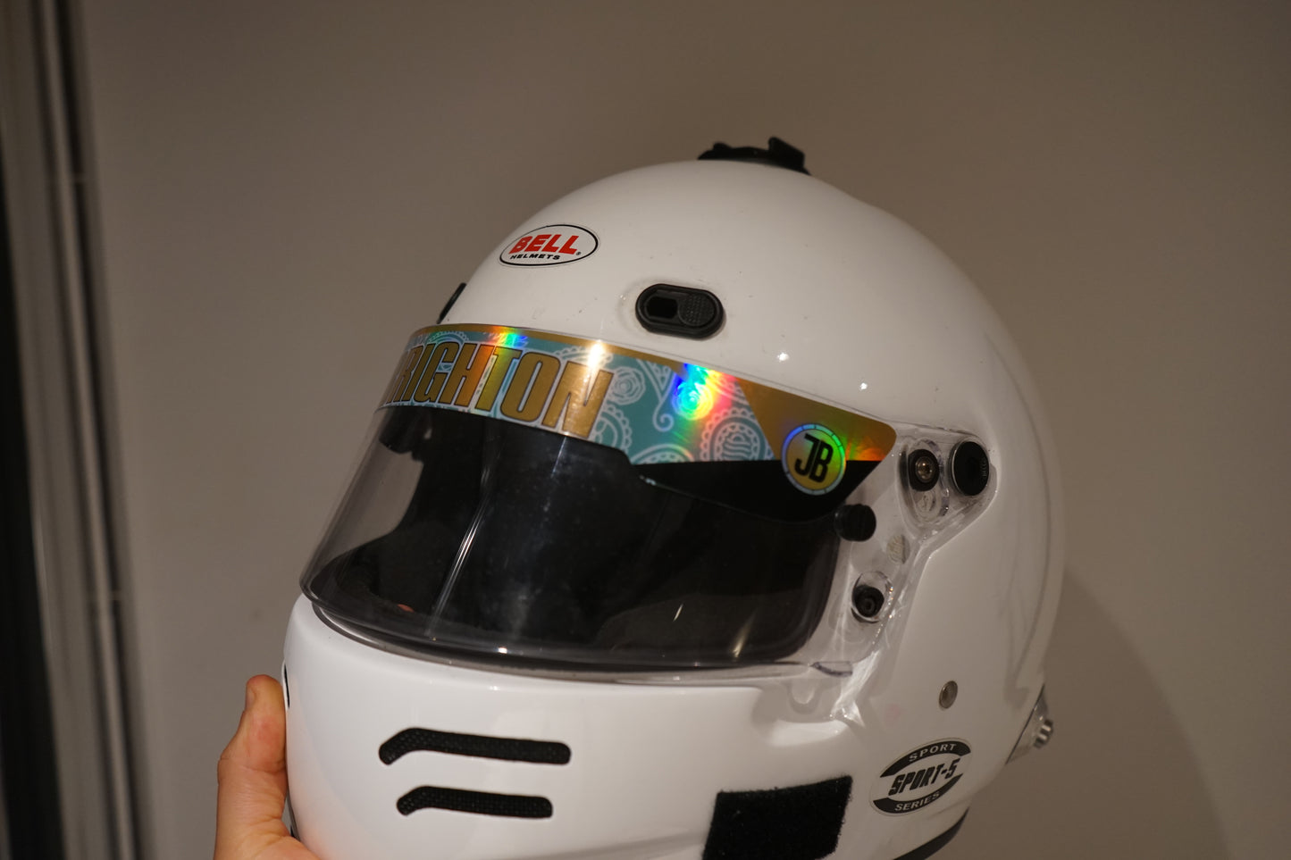 CUSTOM THICK BELL VISOR STRIP X3 | CONFIGURE YOUR OWN