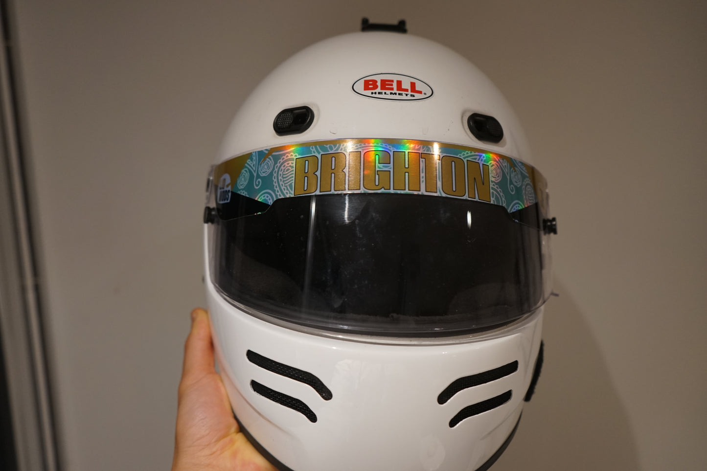 CUSTOM THICK BELL VISOR STRIP X3 | CONFIGURE YOUR OWN